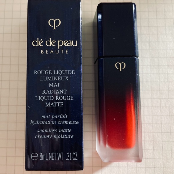 CLÉ de PEAU - Radiant Liquid Rouge MATTE - #107 - Silk Kimono - BRAND NEW! - Picture 1 of 4